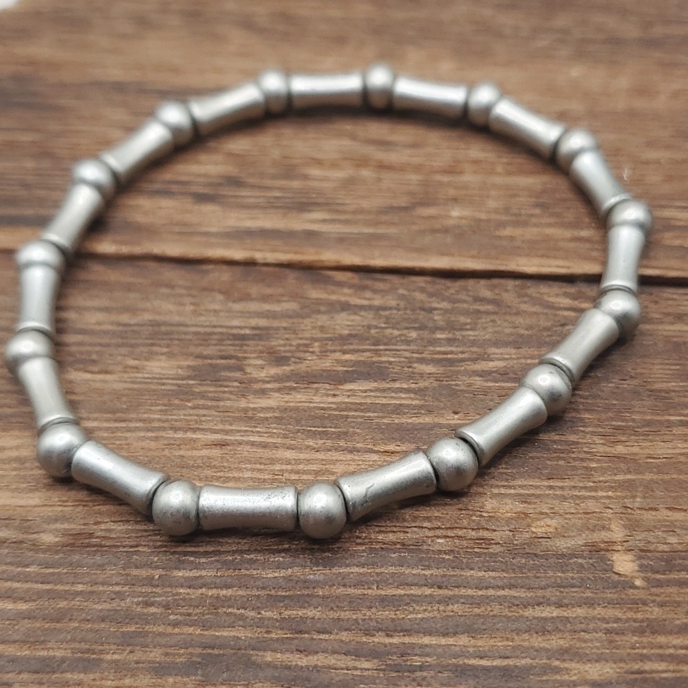 B2514 brutalist sterling‎ bracelet